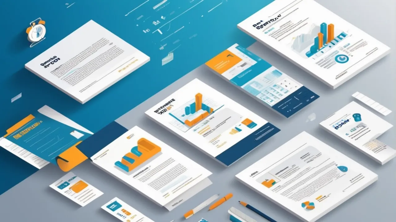 Document organization visualization